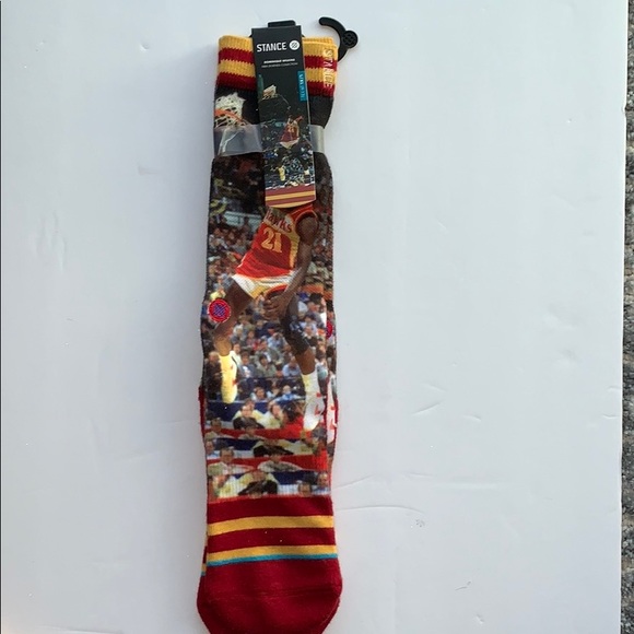 Stance NBA Hawks w/ Dominique Wilkins - Picture 2 of 2